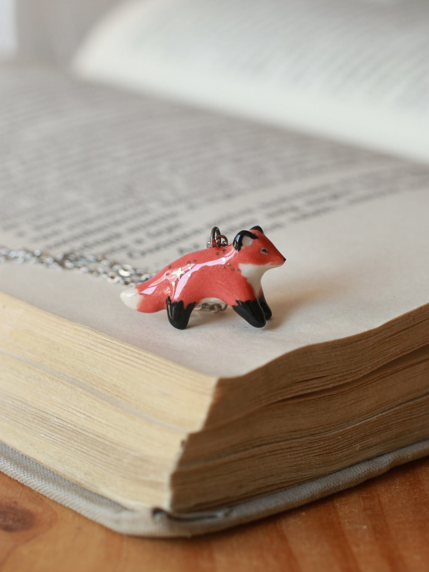 Fox necklace