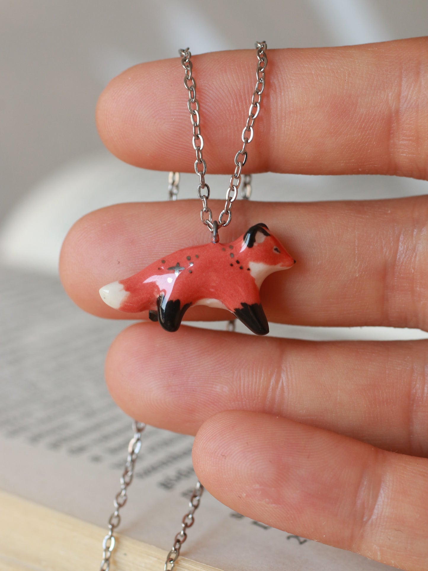 Fox necklace