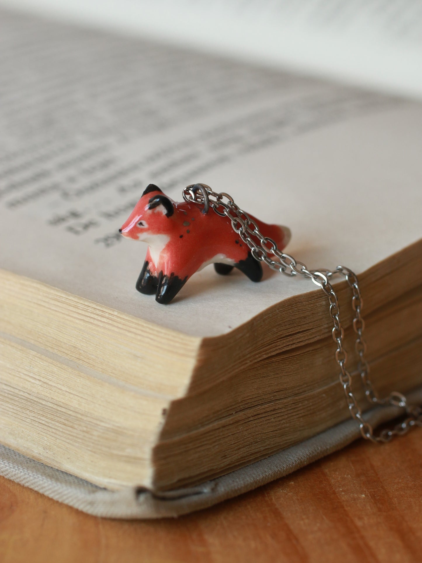 Fox necklace