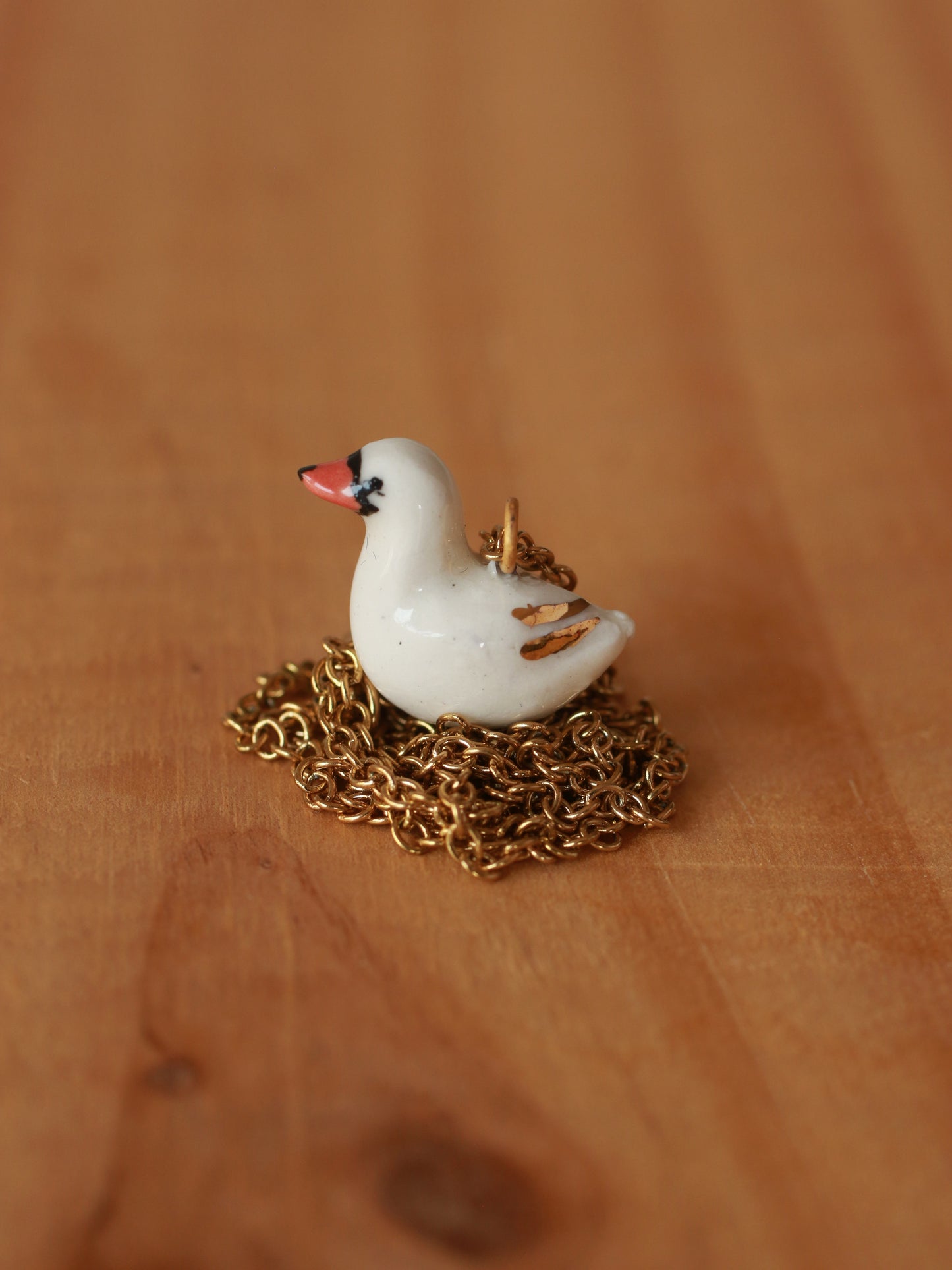 Swan necklace