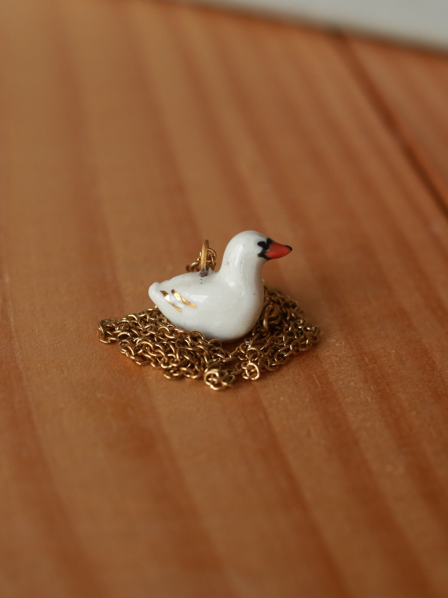Swan necklace