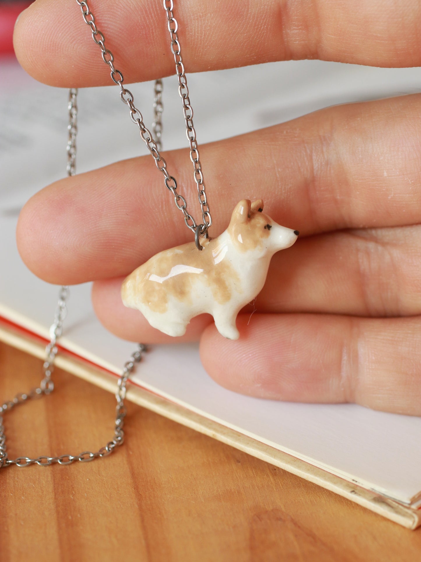 Corgi necklace