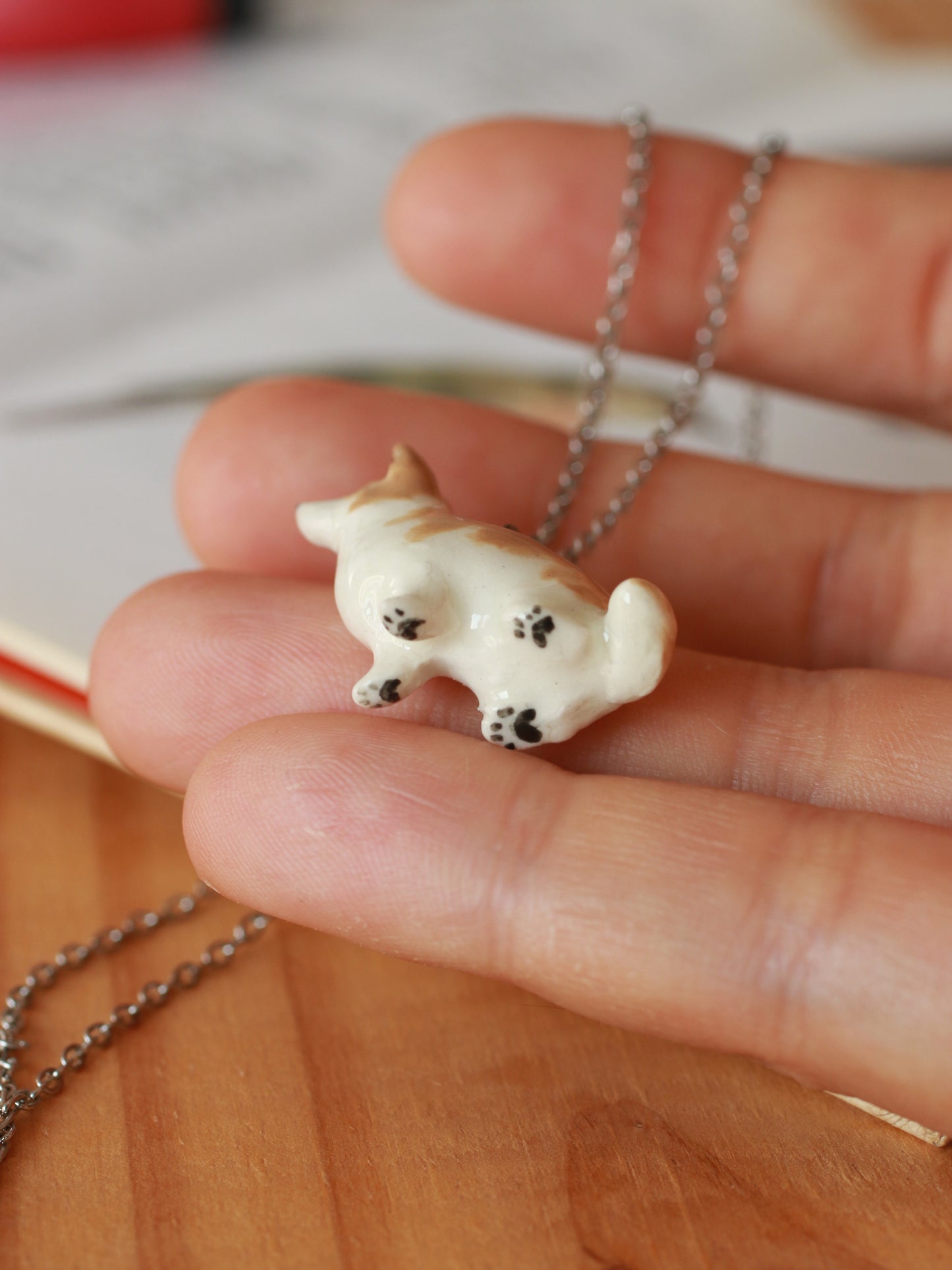 Corgi necklace