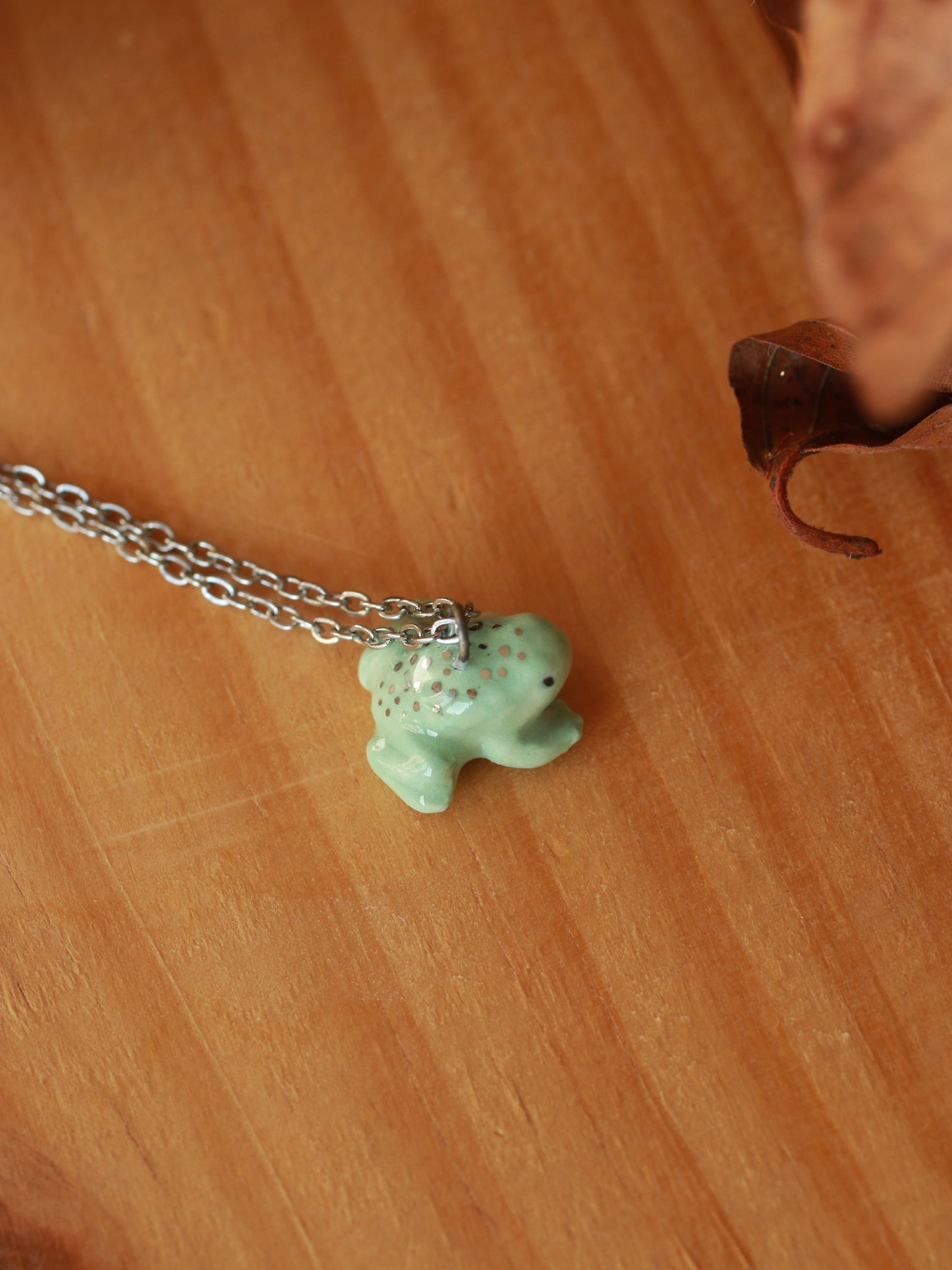 Frog necklace