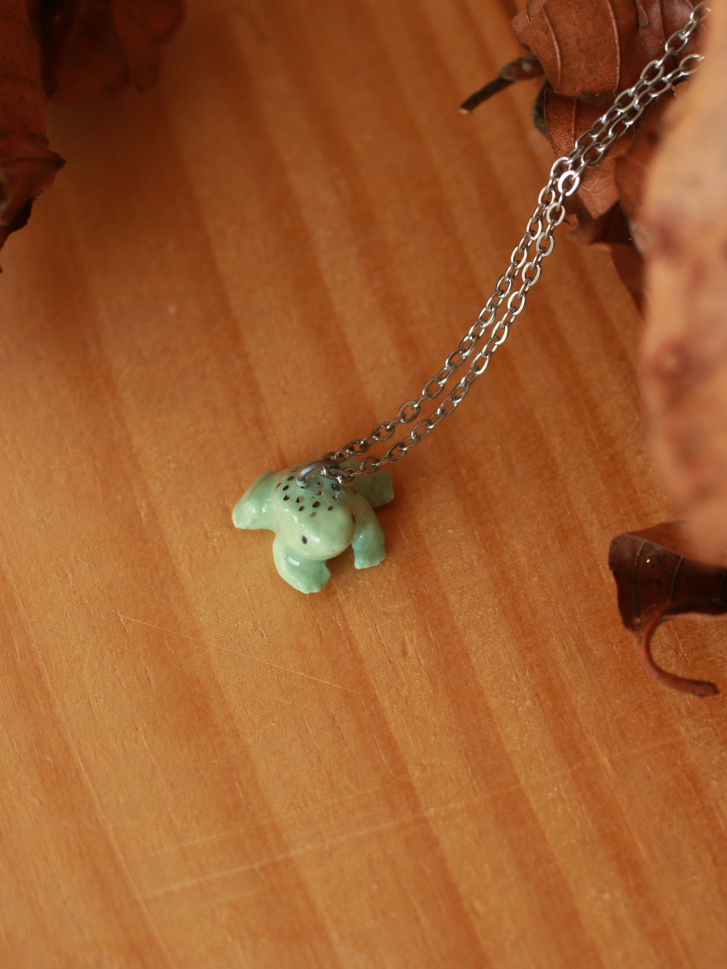 Frog necklace