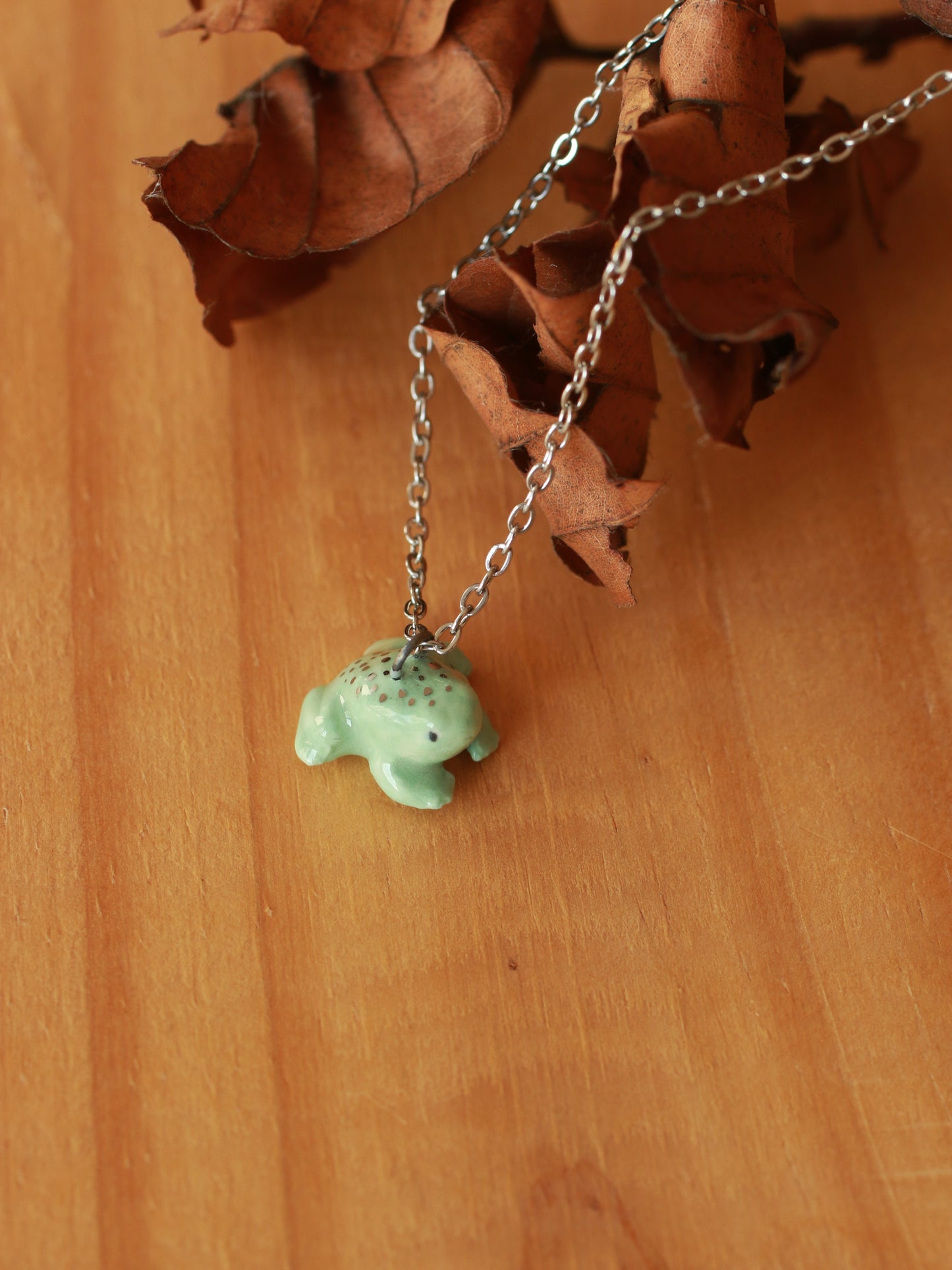 Frog necklace