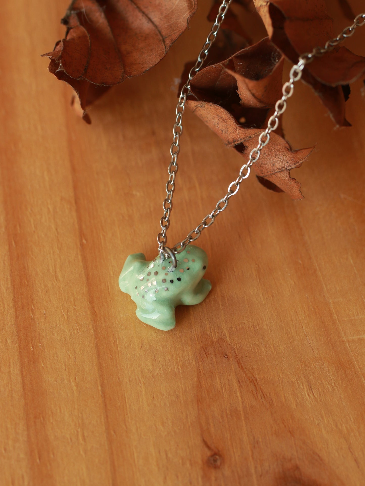 Frog necklace
