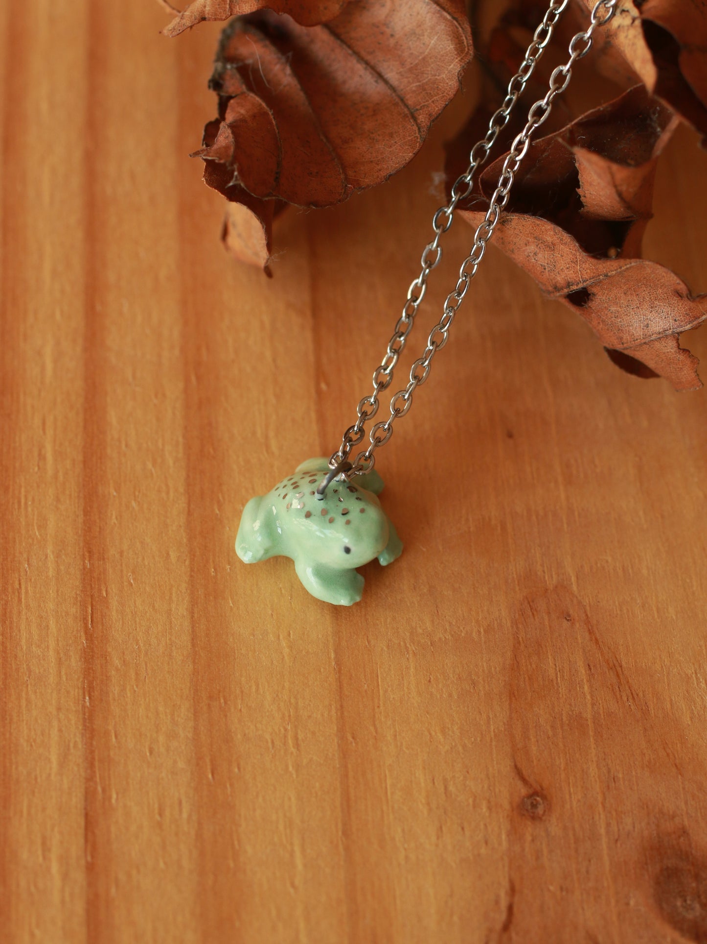 Frog necklace