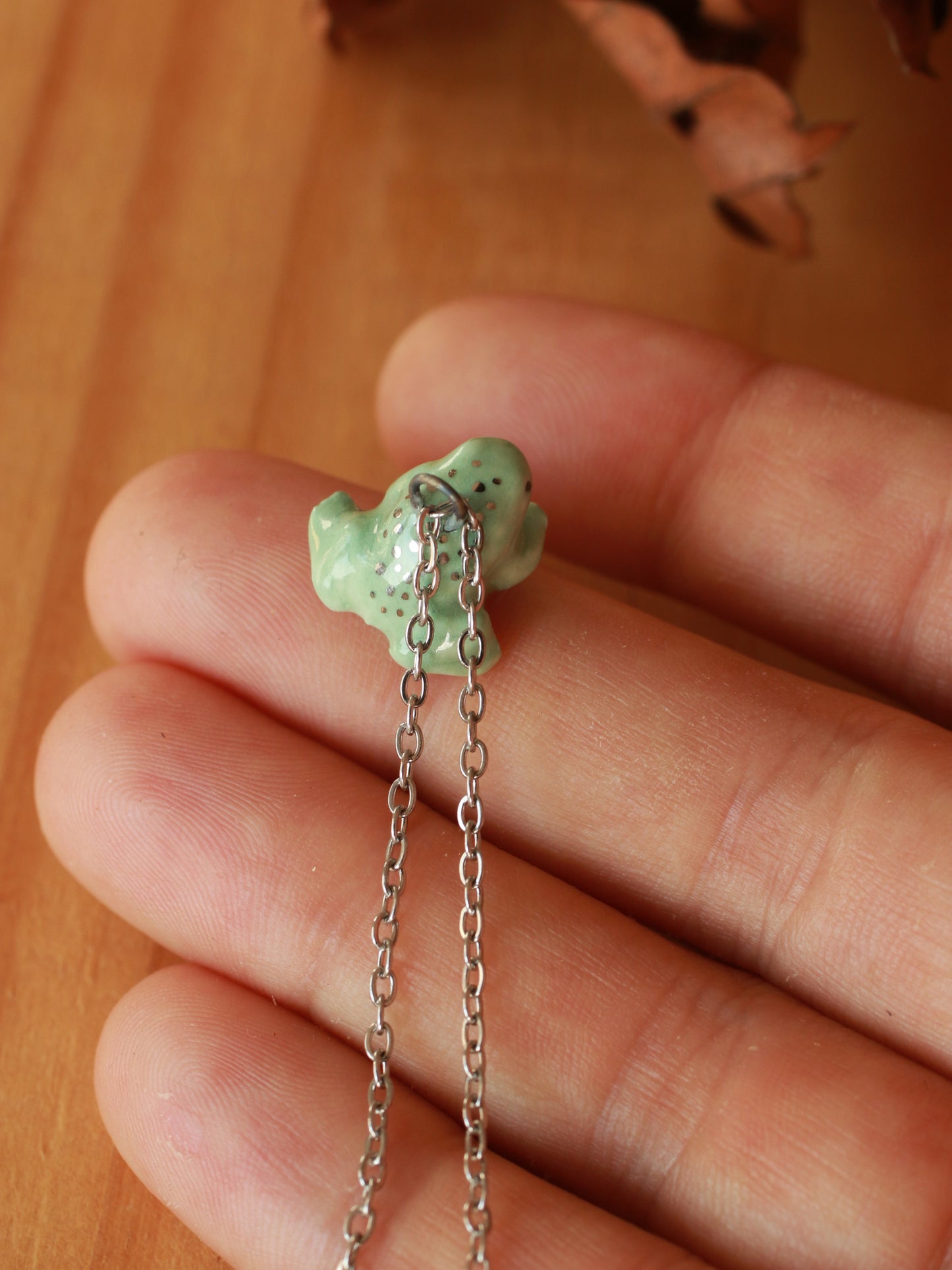 Frog necklace