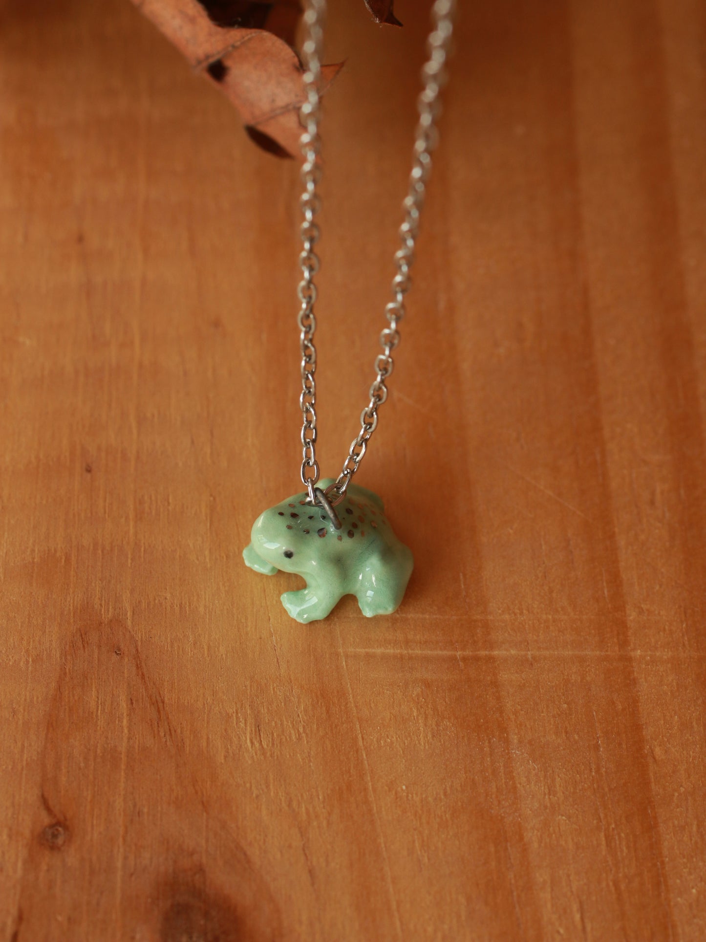 Frog necklace