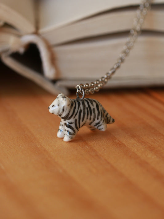 White Tiger necklace