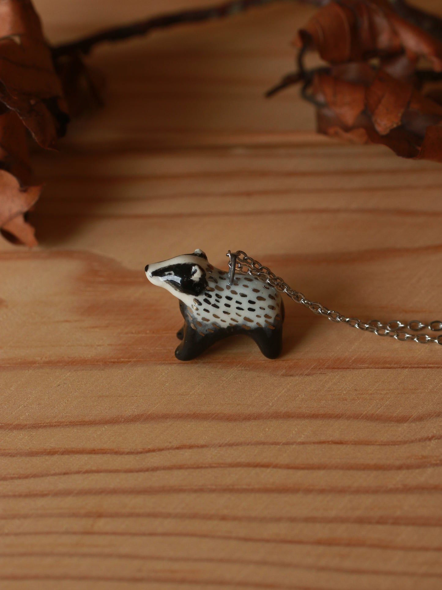 Badger necklace