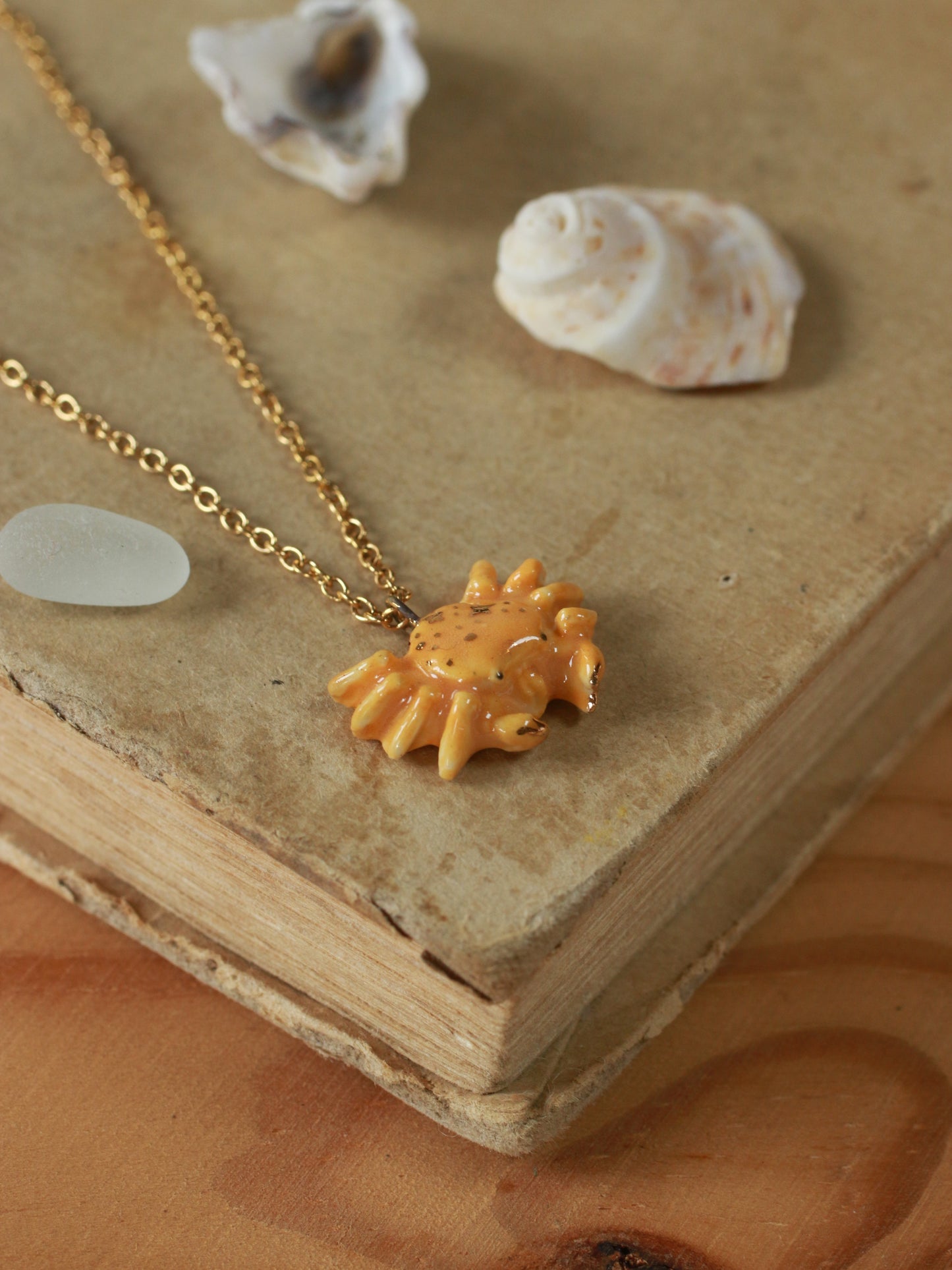 Crab necklace