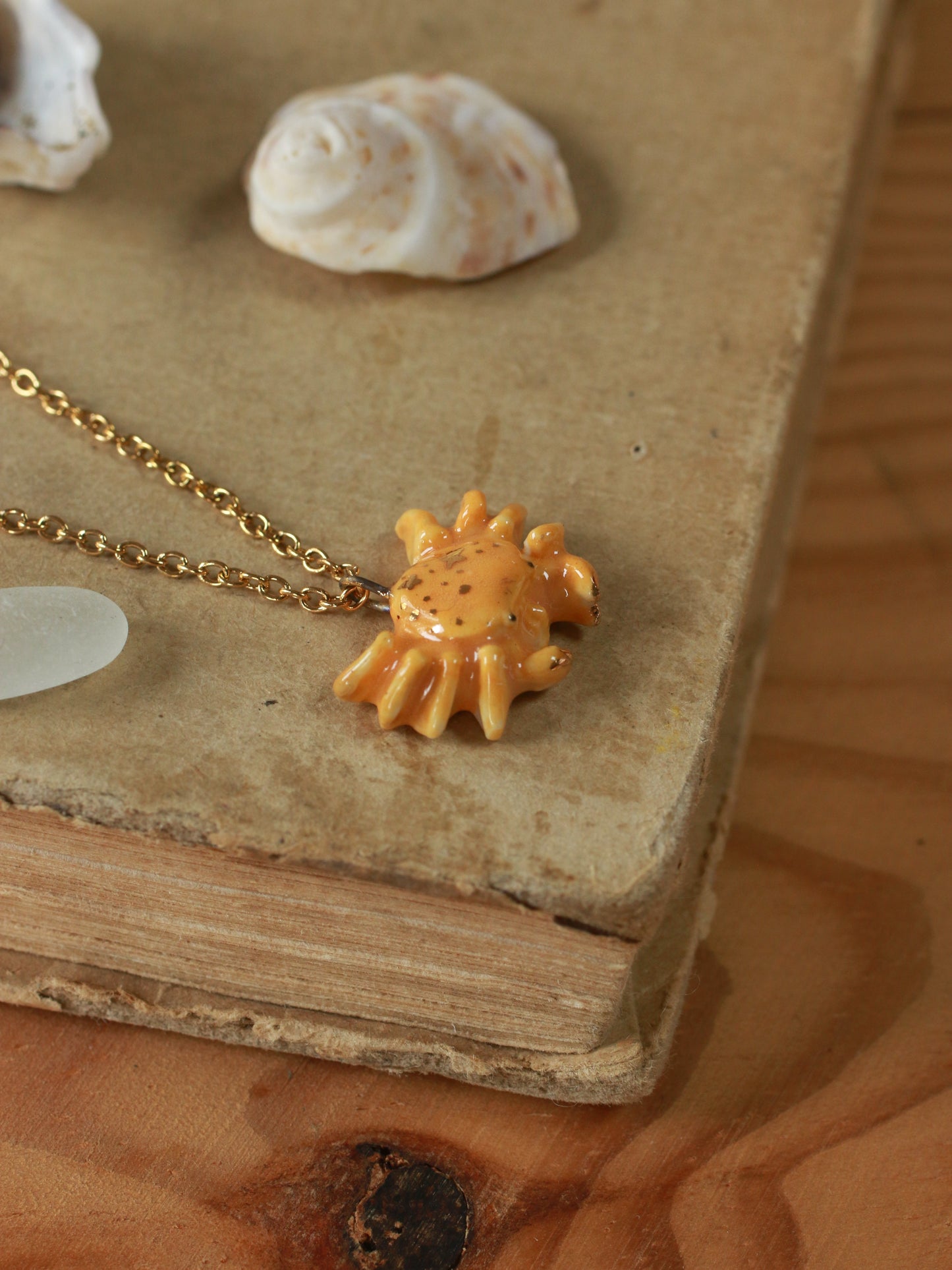 Crab necklace