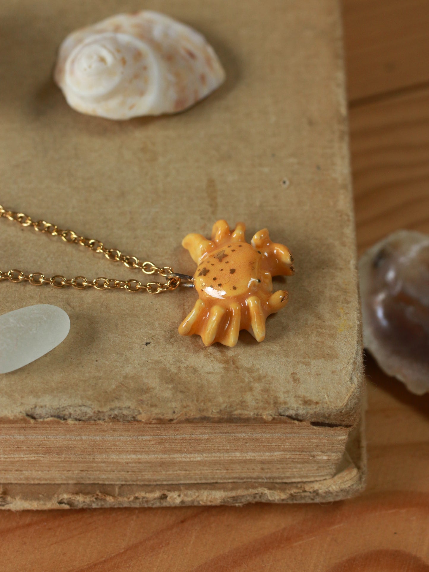 Crab necklace