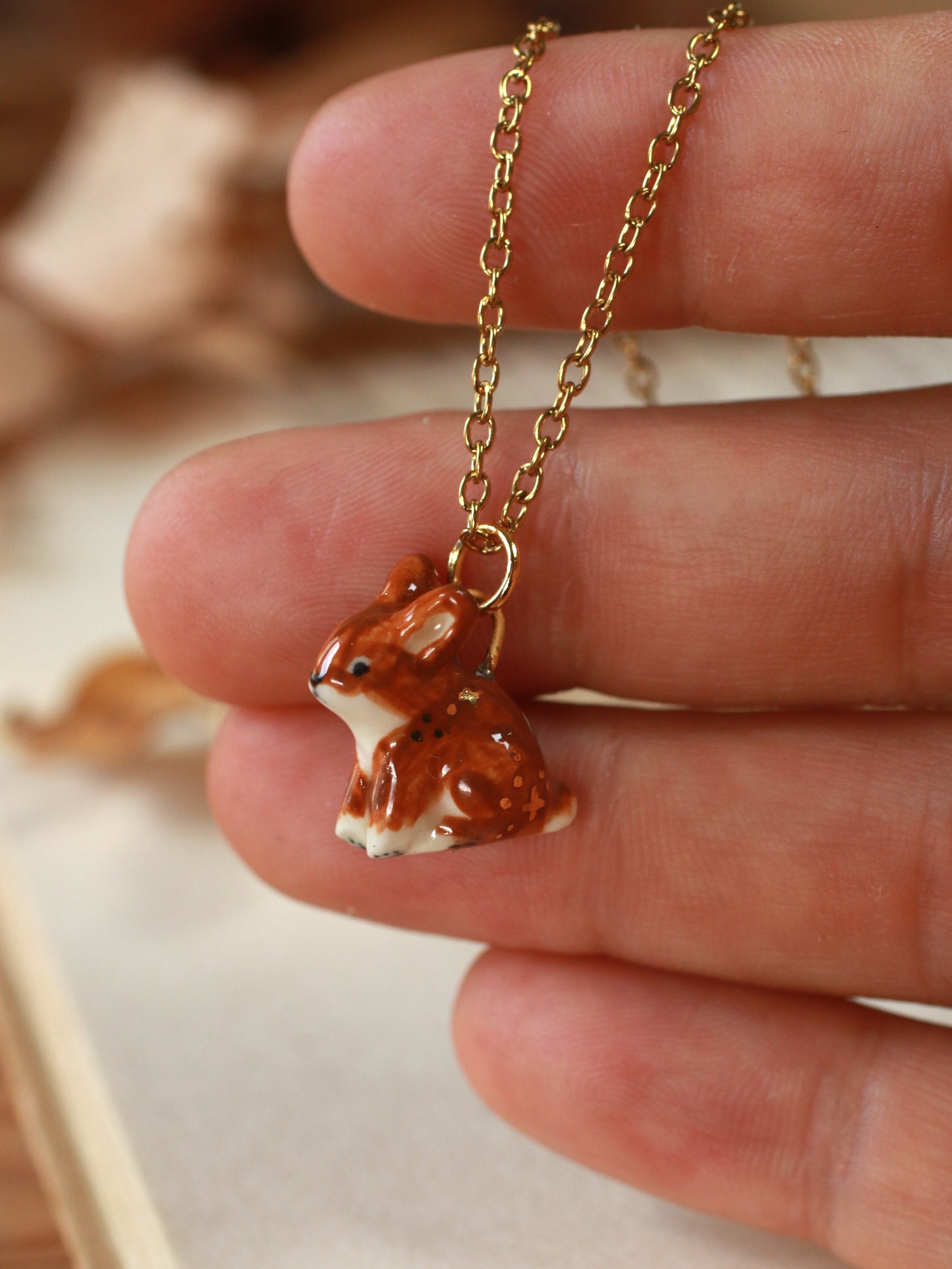 Bunny necklace