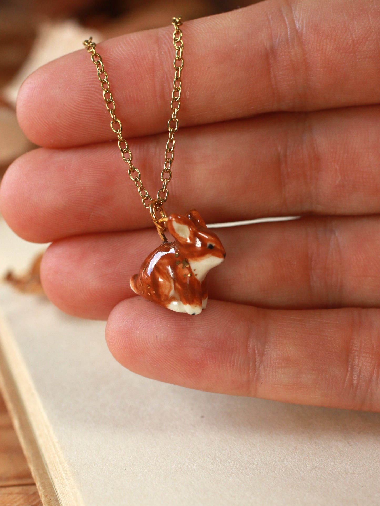 Bunny necklace