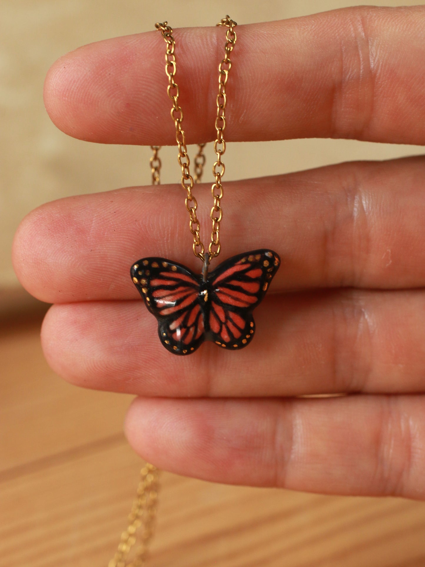 Butterfly necklace