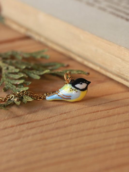 Great tit necklace