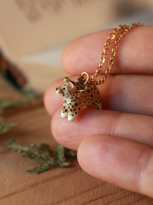 Cheetah necklace