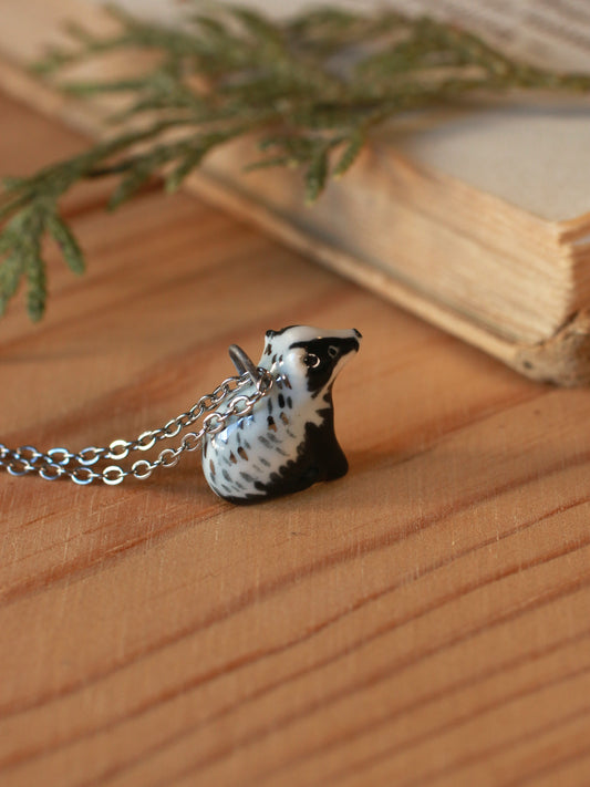 Badger necklace