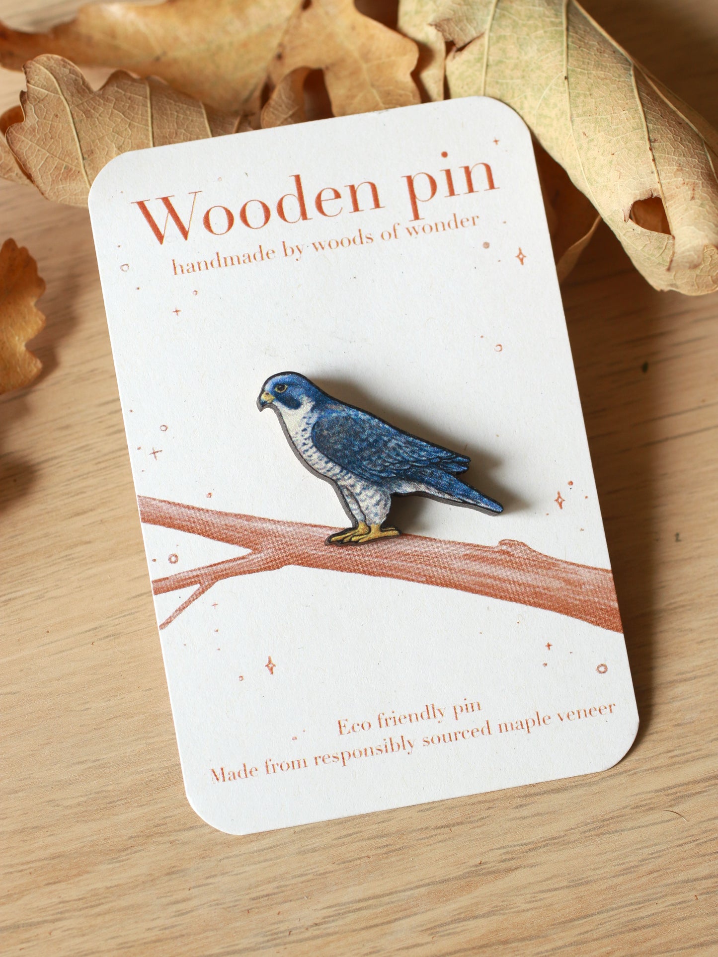 Peregrine Falcon pin