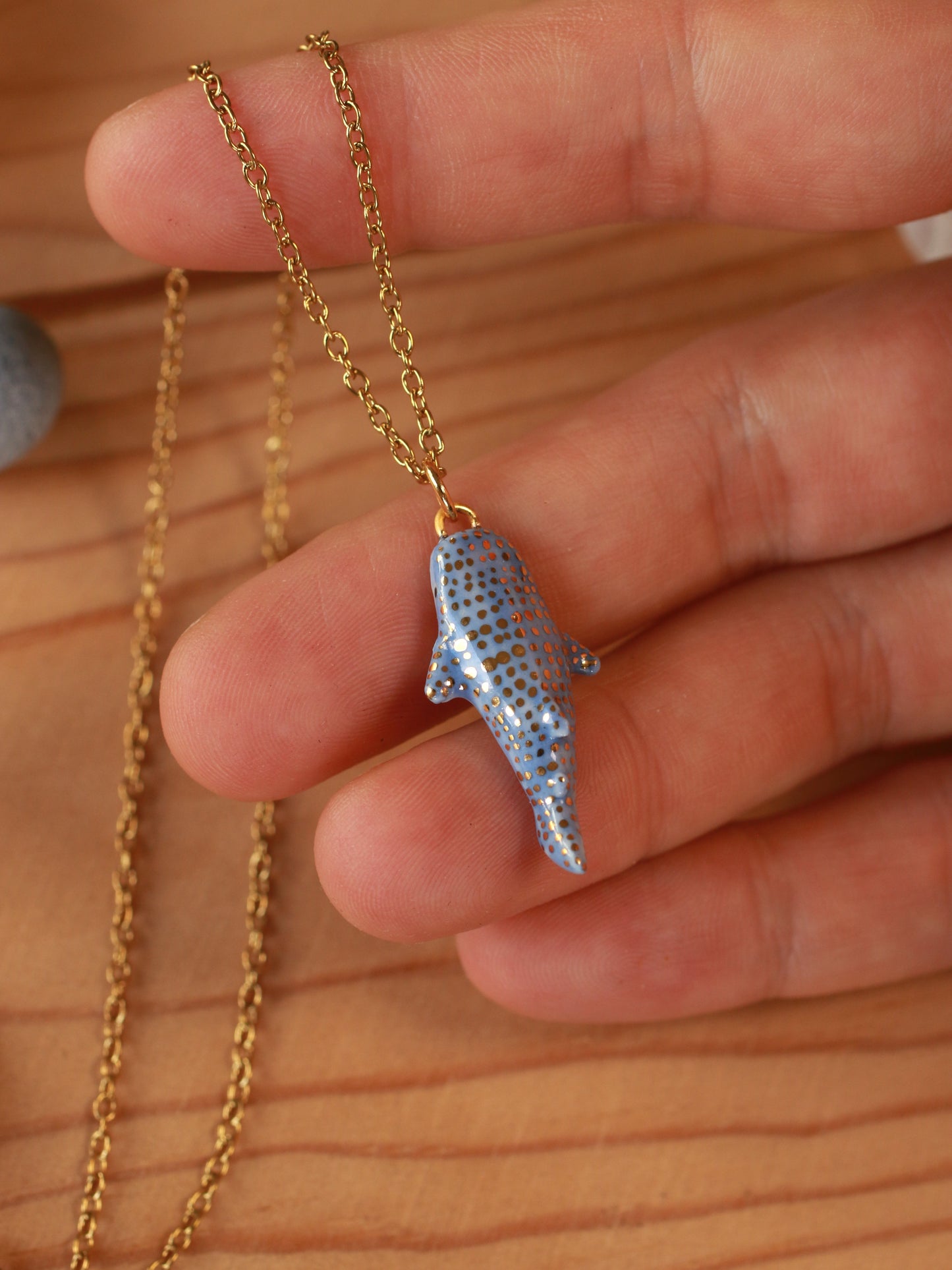 Whale shark necklace