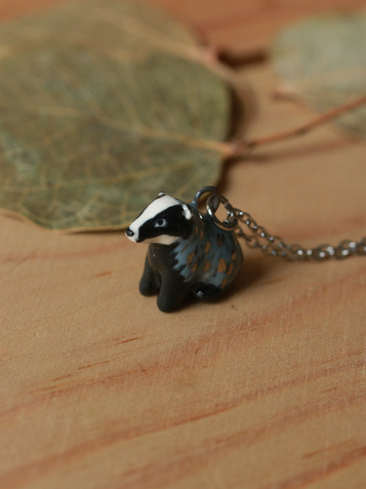 Badger necklace