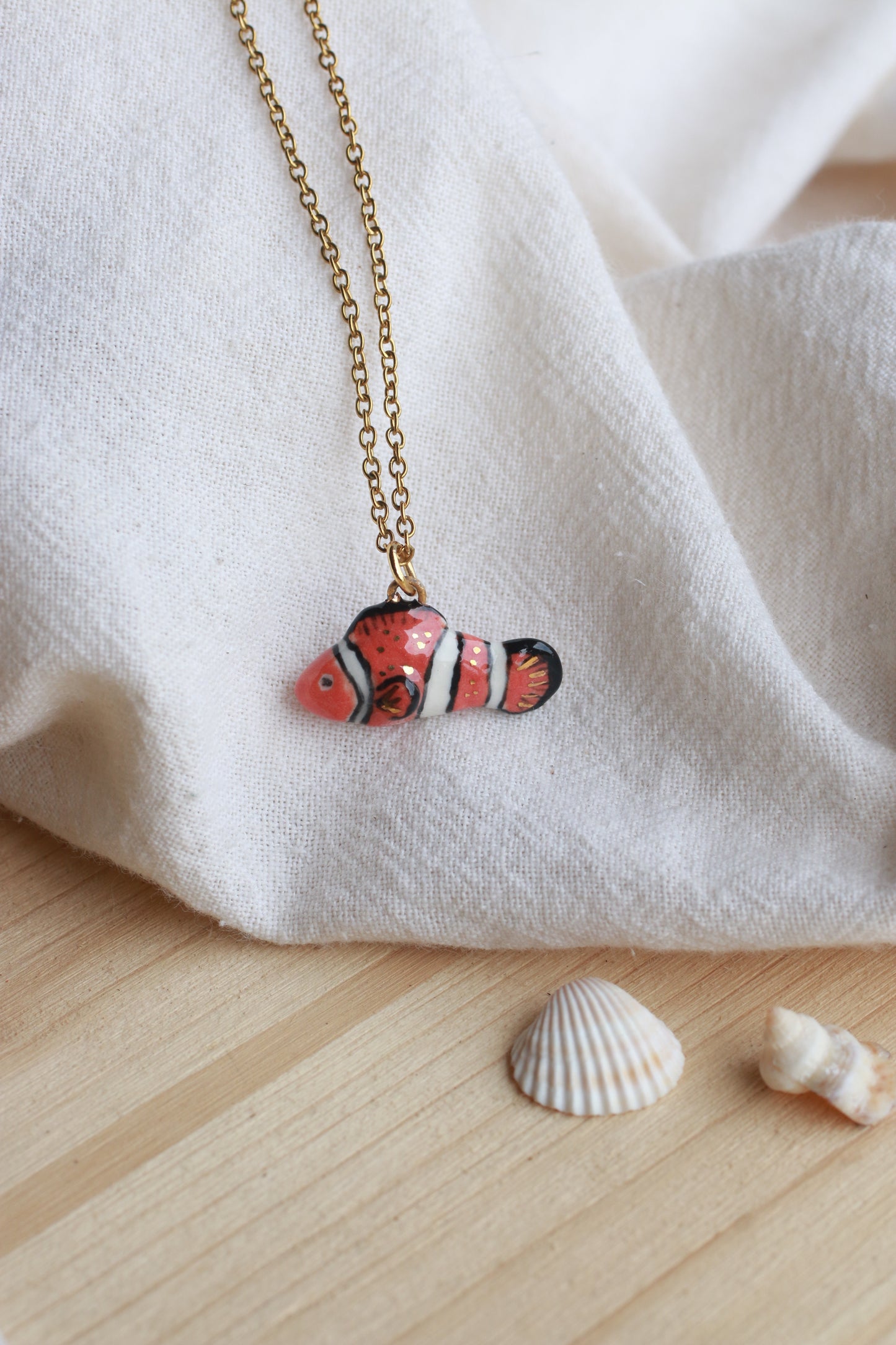 Clownfish necklace