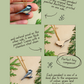 Chickadee necklace - wooden bird pendant