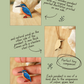 Kingfisher necklace - wooden bird pendant