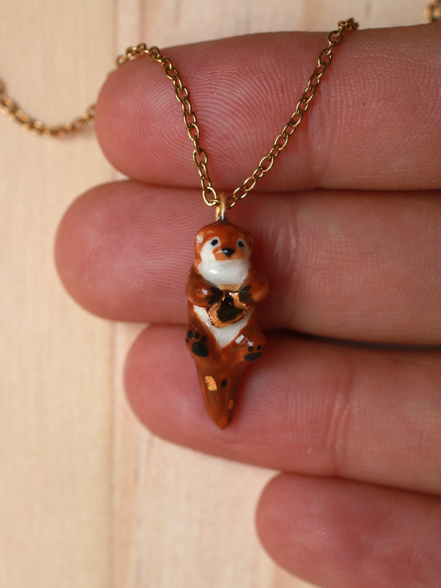 Otter necklace