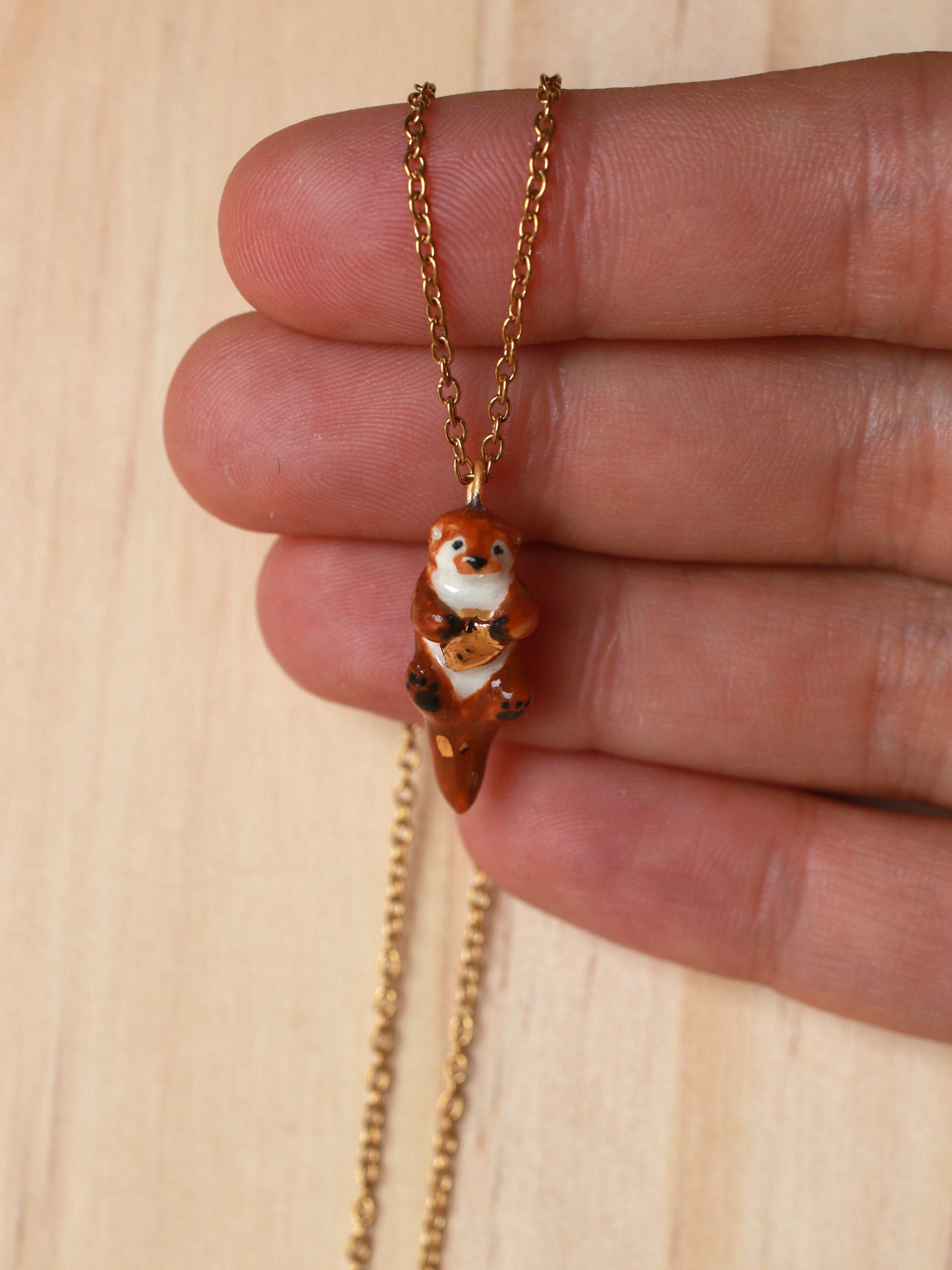 Otter necklace