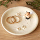 Fox Ring Dish - Porcelain jewelry dish