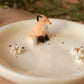 Fox Ring Dish - Porcelain jewelry dish