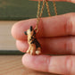 German shepherd dog necklace