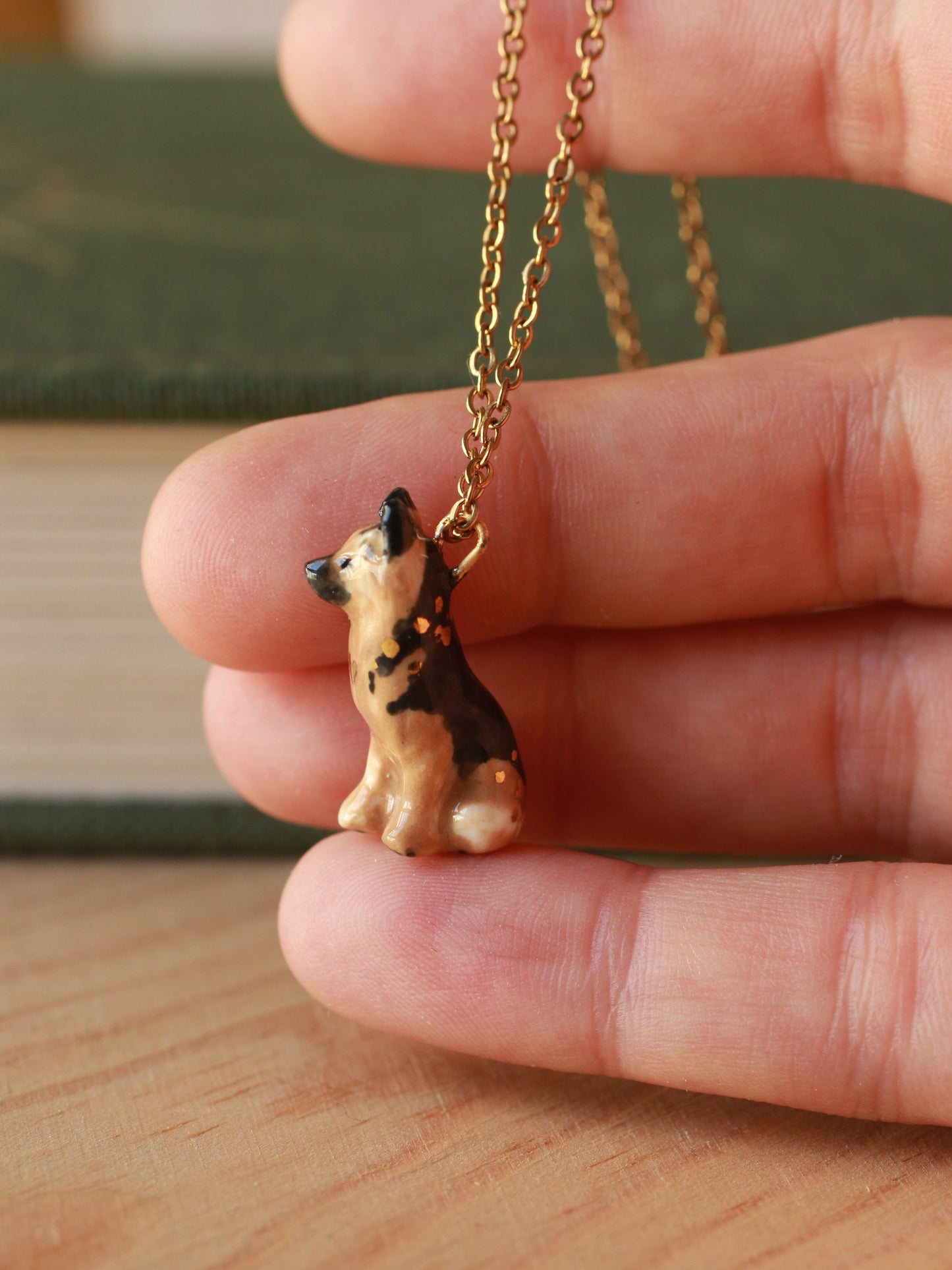 German shepherd dog necklace