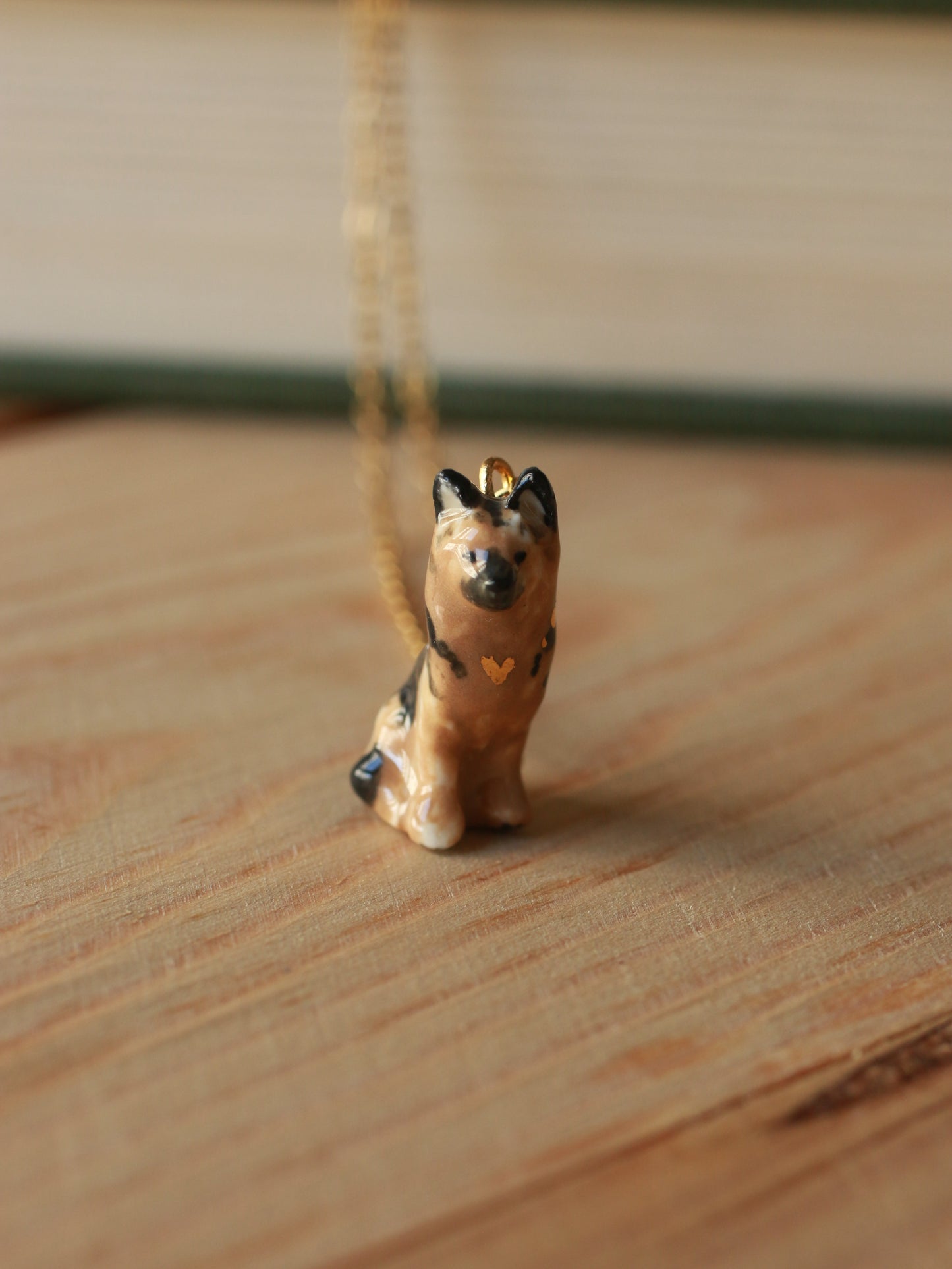 German shepherd dog necklace