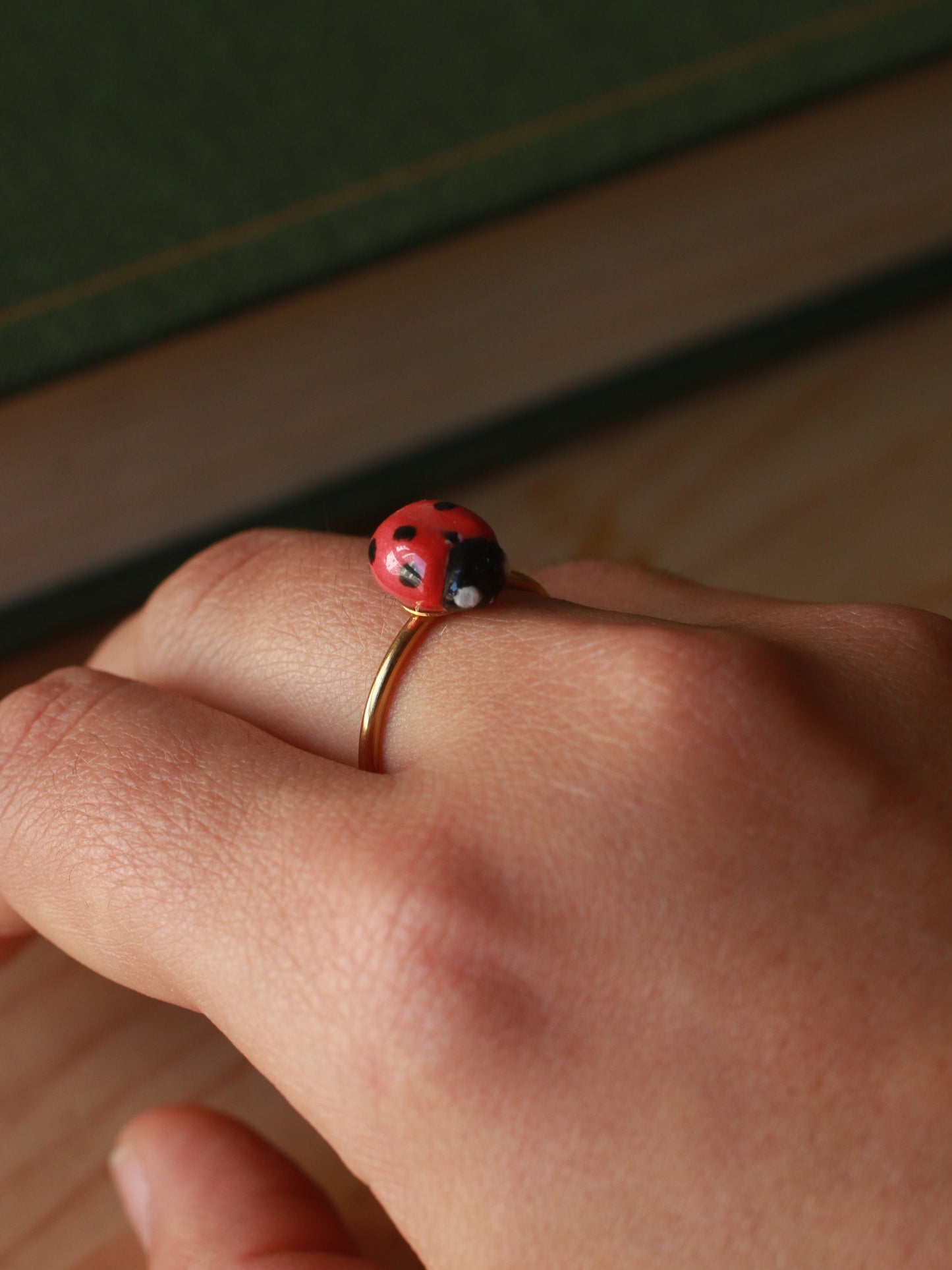 Ladybug ring