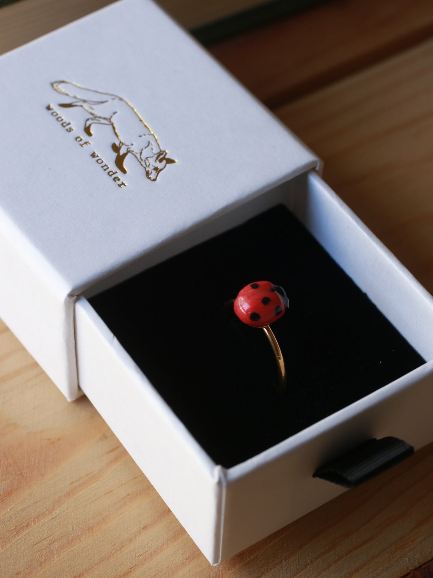 Ladybug ring