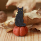 Black cat pin