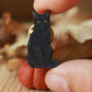 Black cat pin