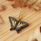 Tiger swallowtail butterfly necklace