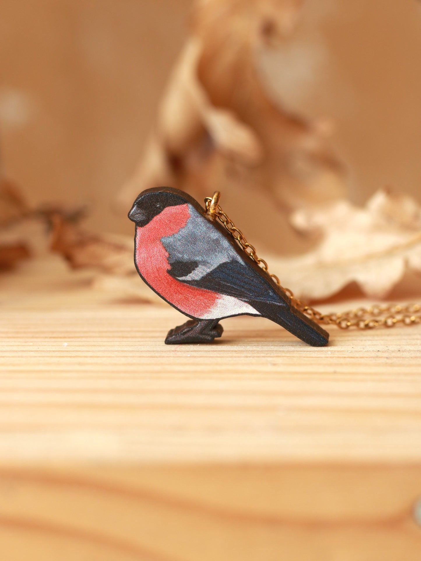 Bullfinch necklace