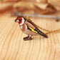 Goldfinch necklace