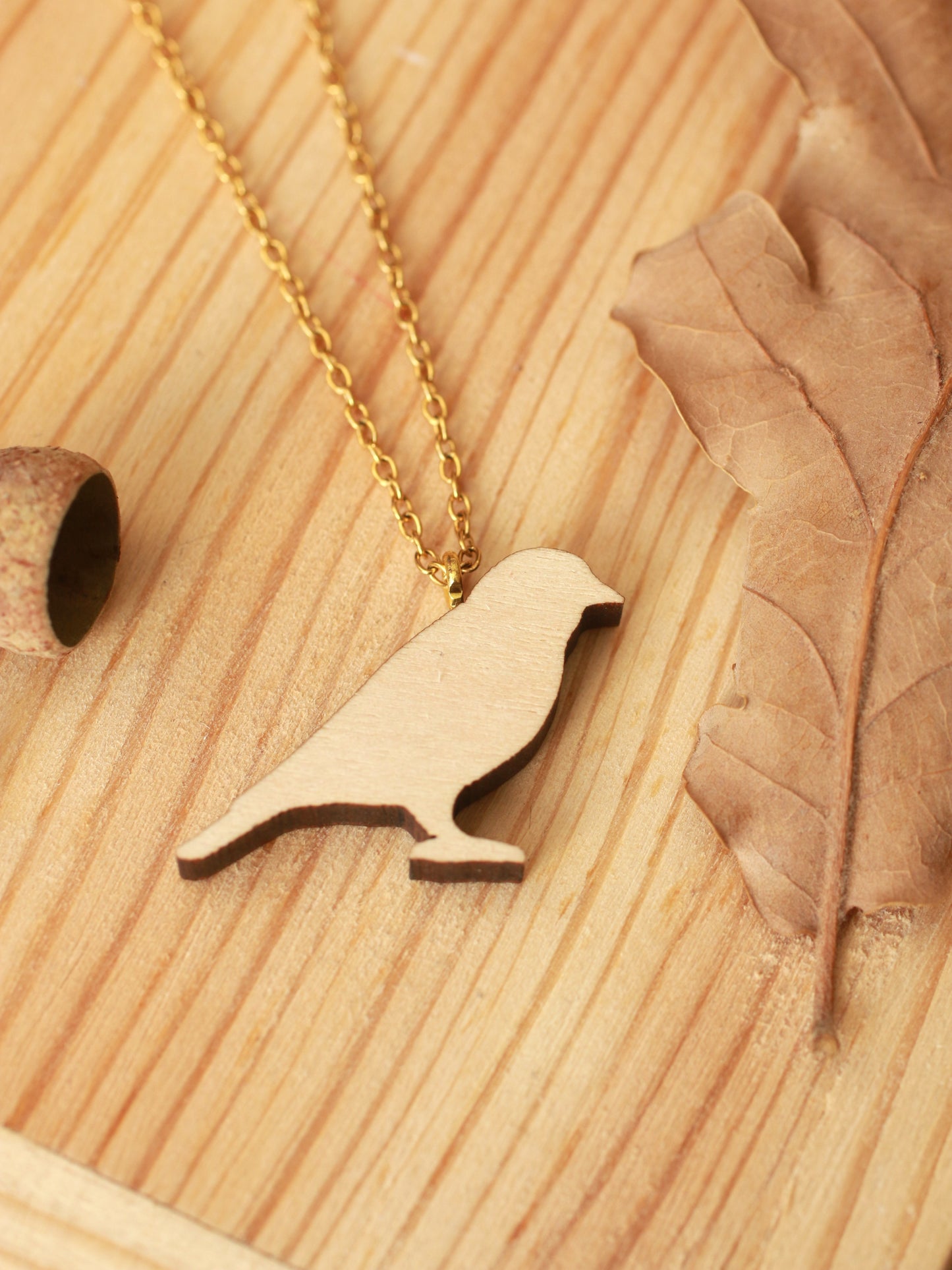 Goldfinch necklace