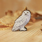 Snowy owl necklace