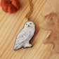 Snowy owl necklace