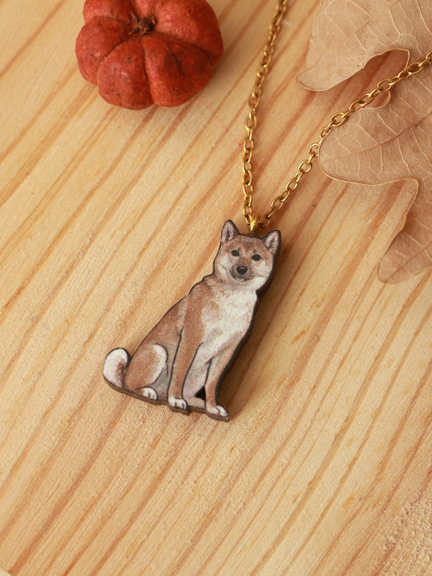 Shiba inu necklace