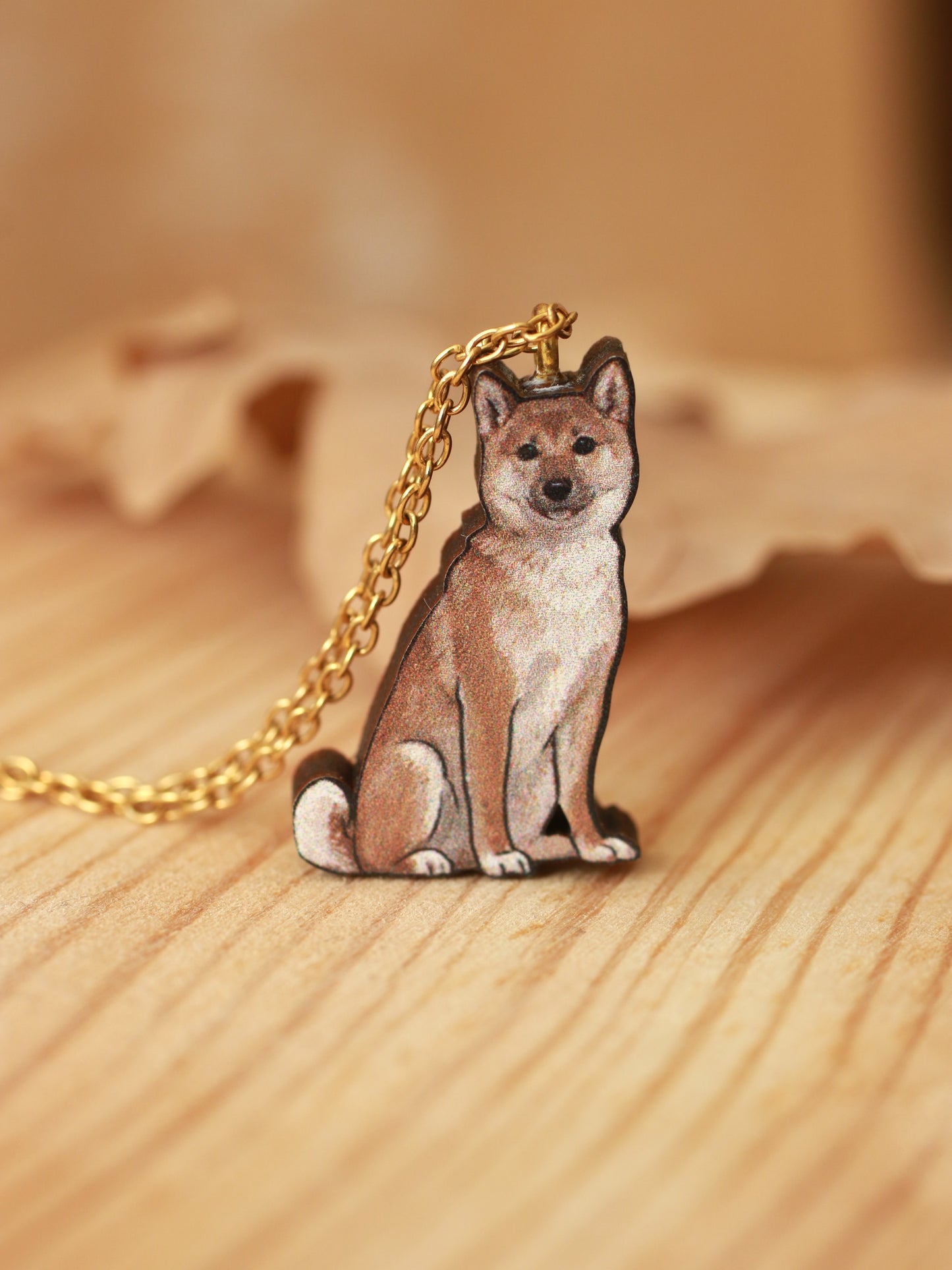 Shiba inu necklace